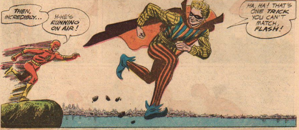 A panel from Flash #113, April 1960