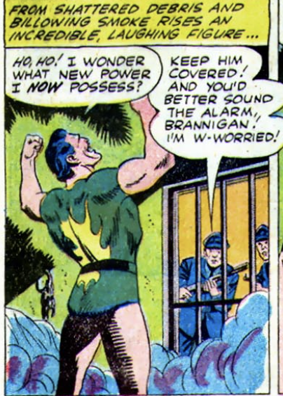 A panel from The Challengers of the Unknown #15, June 1960