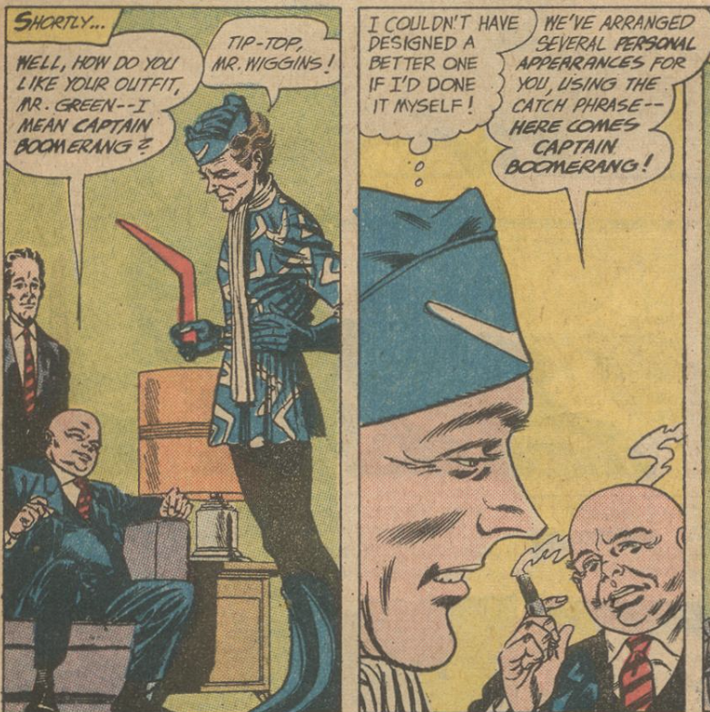 A panel from Flash #117, October 1960