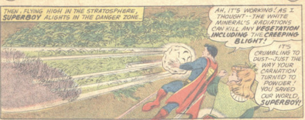 A panel from Adventure Comics #279, October 1960