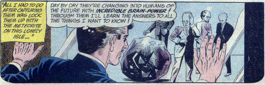 A panel from Green Lantern #5, January 1961