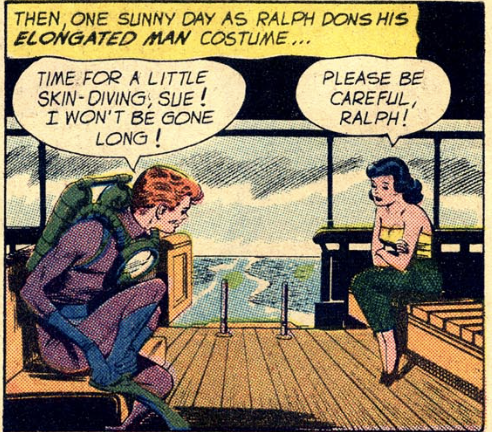 A panel from Flash #119, January 1961
