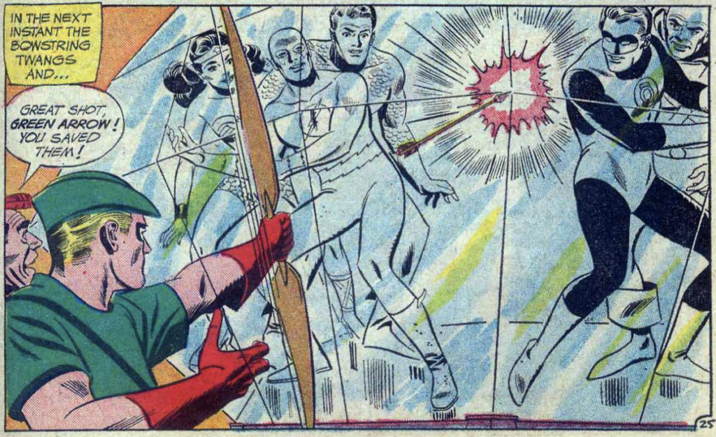 Another panel from the Justice League of America #4, February 1961
