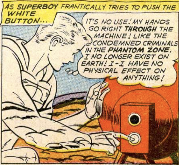 Superboy's first trip to the Phantom Zone in Adventure Comics #283, February 1961