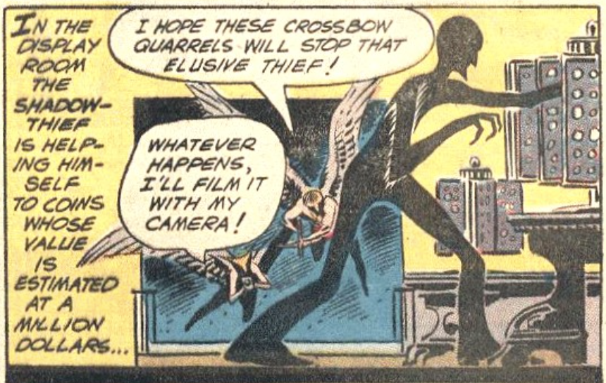 A panel from The Brave and the Bold #36, April 1961
