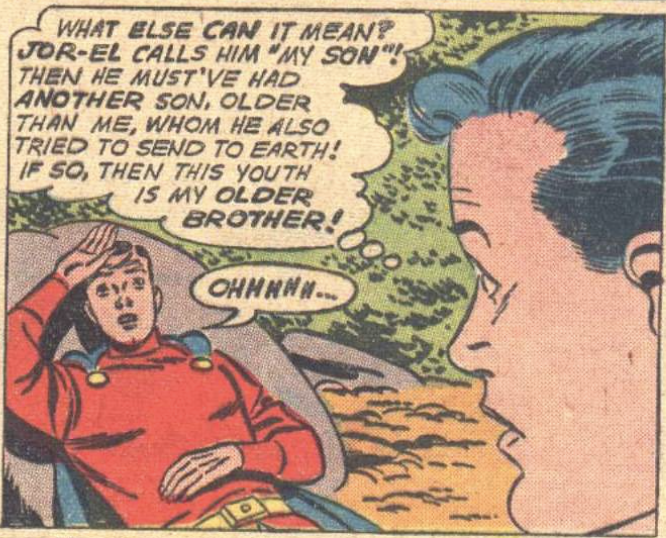 The first appearance of Mon-El in Superboy #89, April 1961