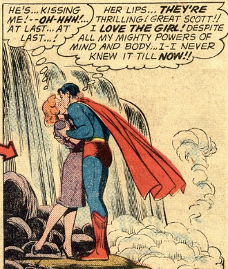 Superman loves Lana in Lois Lane #26, May 1961