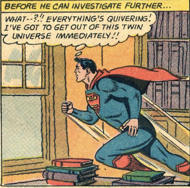 Superman a-quiver in Superman #146, May 1961
