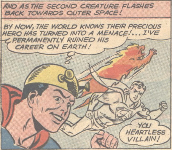 A panel from Adventure Comics #288, July 1961