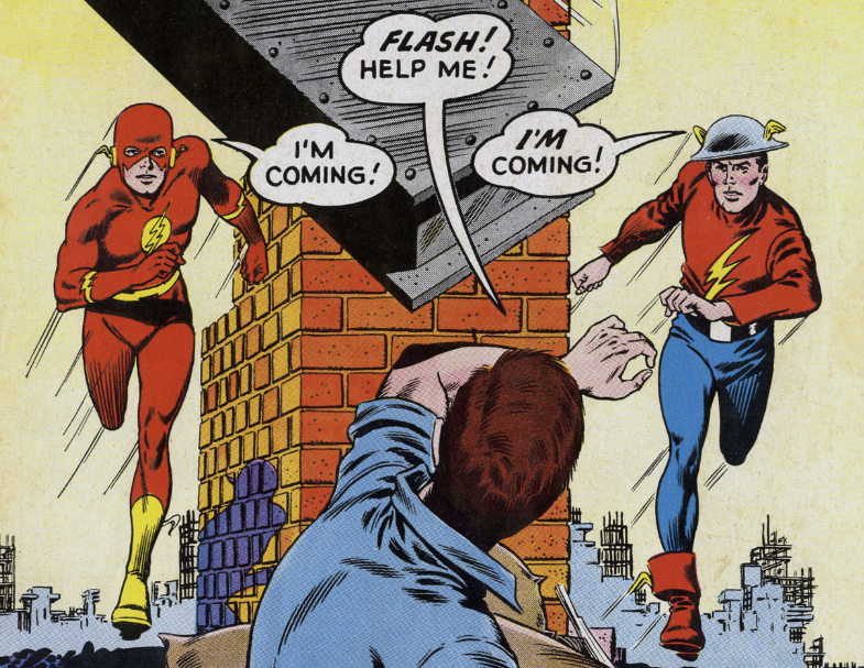 The cover of Flash #123, July 1961