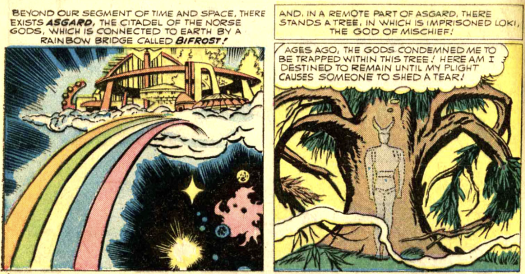 Mythology building begins in Journey Into Mystery #85, Aug 1962